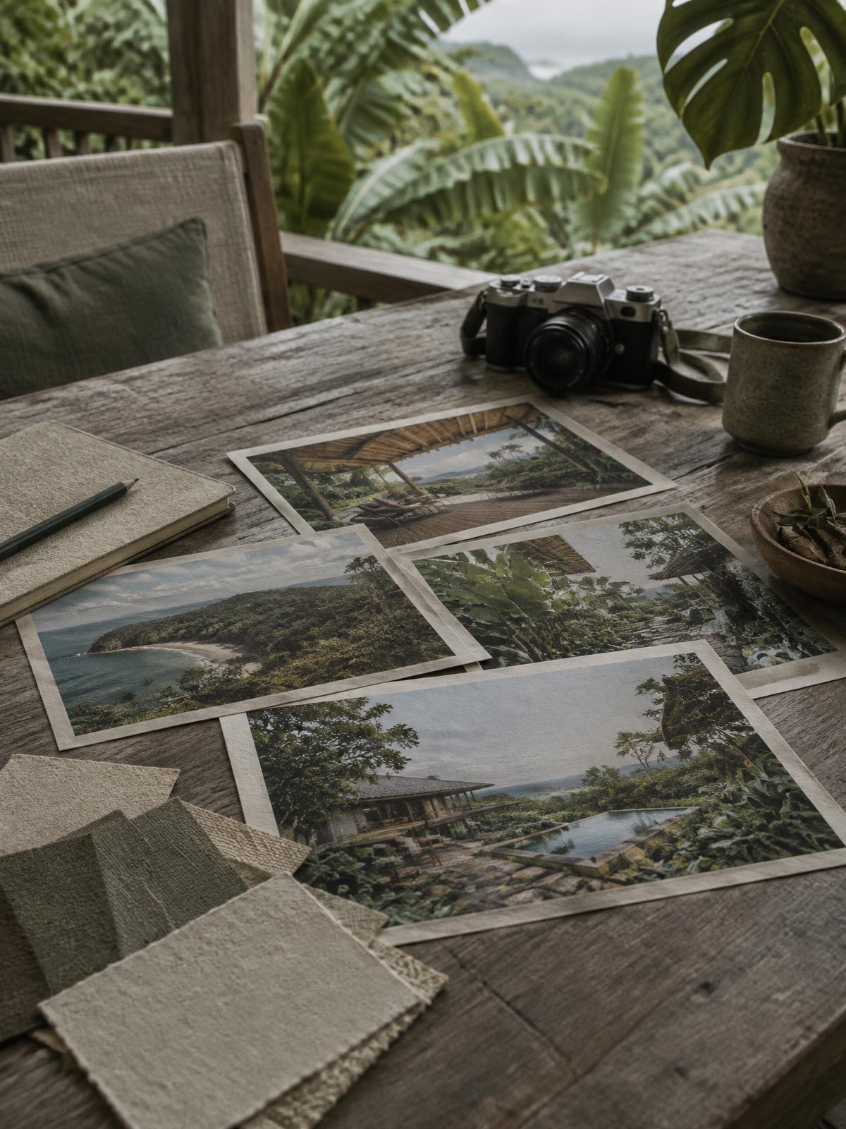 Editorial marketing photography for a Costa Rica property